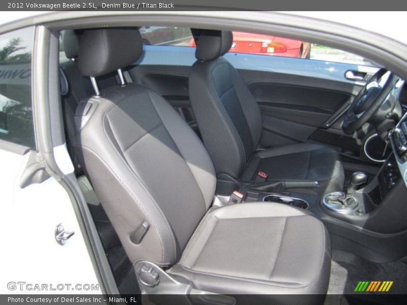 Denim Blue / Titan Black 2012 Volkswagen Beetle 2.5L