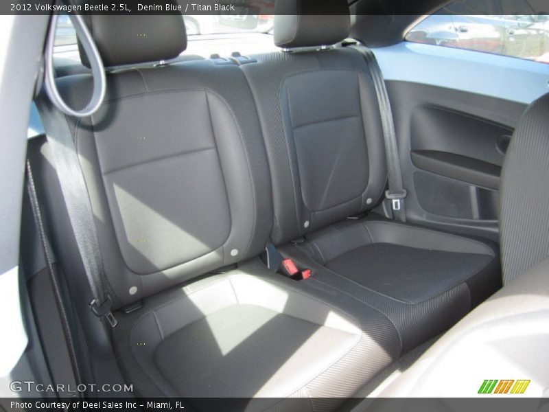 Denim Blue / Titan Black 2012 Volkswagen Beetle 2.5L
