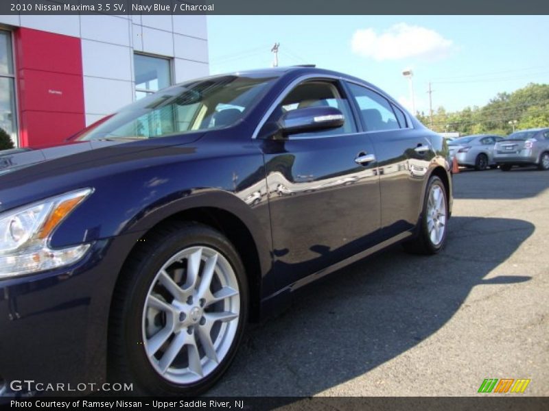 Navy Blue / Charcoal 2010 Nissan Maxima 3.5 SV