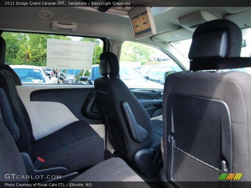 Sandstone / Black/Light Graystone 2013 Dodge Grand Caravan SXT