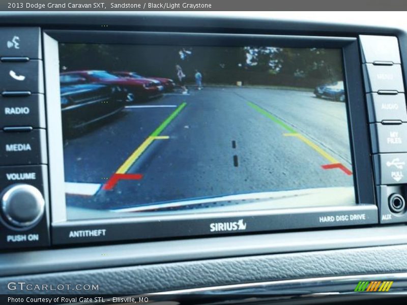 Sandstone / Black/Light Graystone 2013 Dodge Grand Caravan SXT