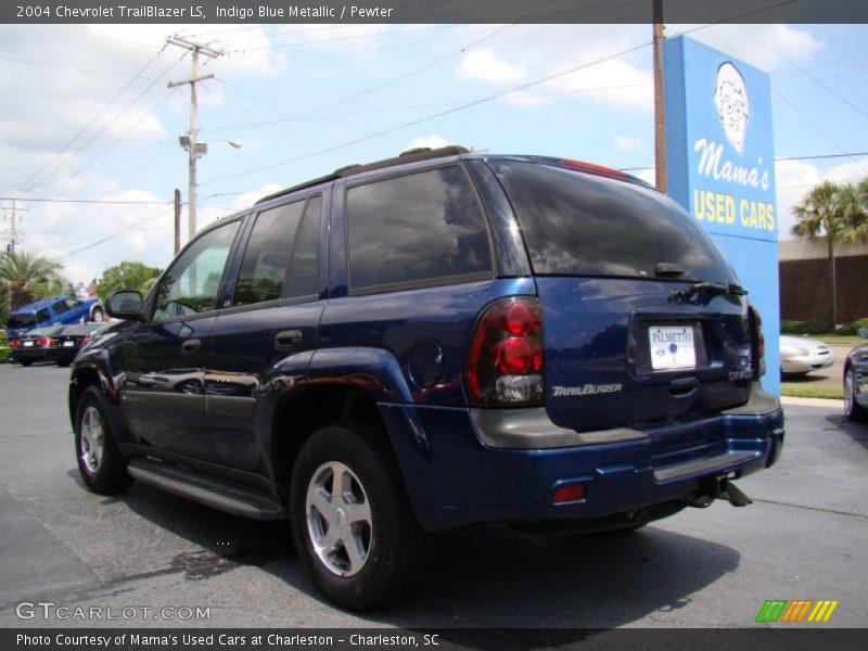 Indigo Blue Metallic / Pewter 2004 Chevrolet TrailBlazer LS