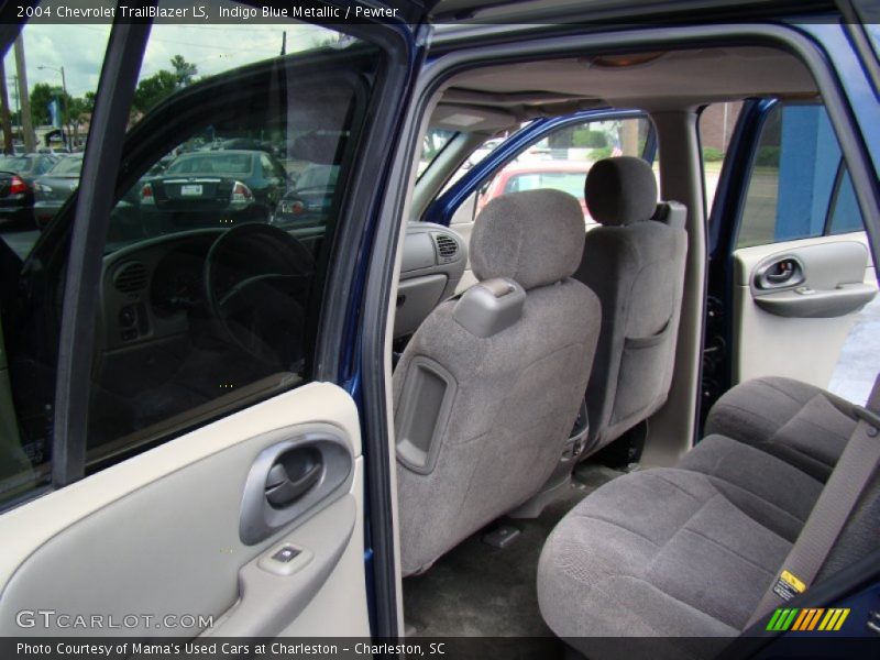 Indigo Blue Metallic / Pewter 2004 Chevrolet TrailBlazer LS