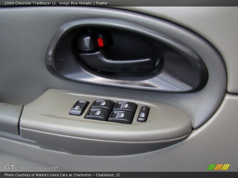 Indigo Blue Metallic / Pewter 2004 Chevrolet TrailBlazer LS