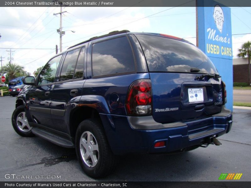 Indigo Blue Metallic / Pewter 2004 Chevrolet TrailBlazer LS