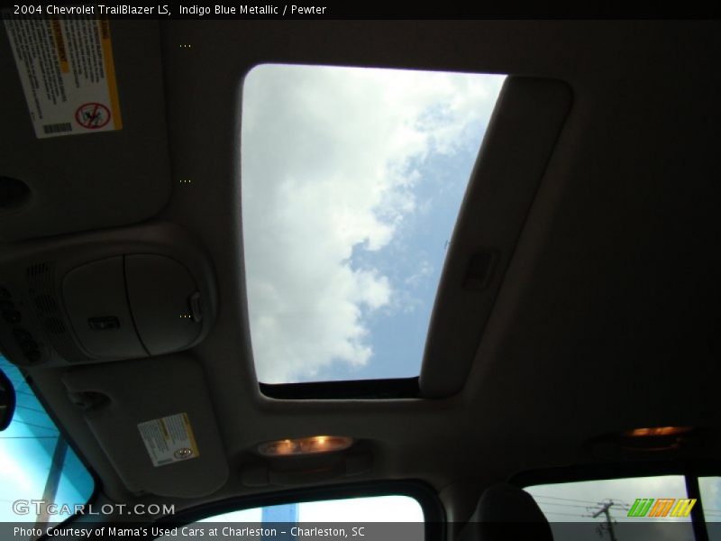 Indigo Blue Metallic / Pewter 2004 Chevrolet TrailBlazer LS