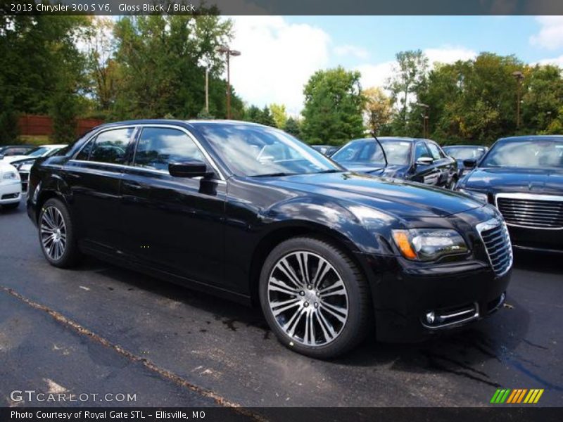 Gloss Black / Black 2013 Chrysler 300 S V6