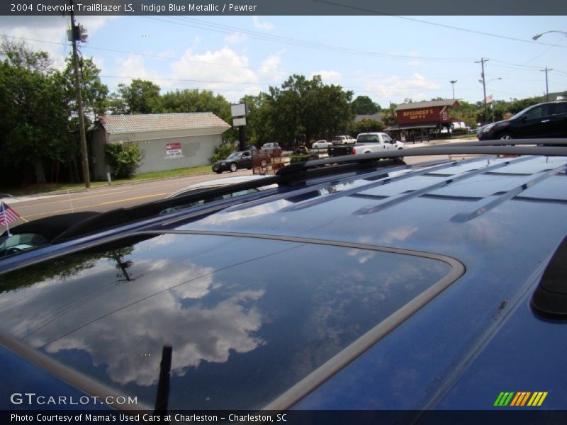 Indigo Blue Metallic / Pewter 2004 Chevrolet TrailBlazer LS