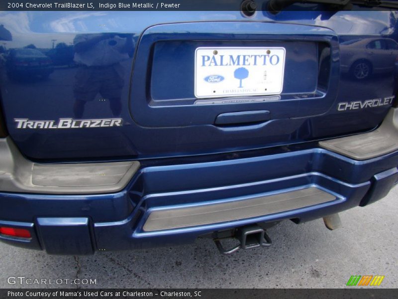 Indigo Blue Metallic / Pewter 2004 Chevrolet TrailBlazer LS