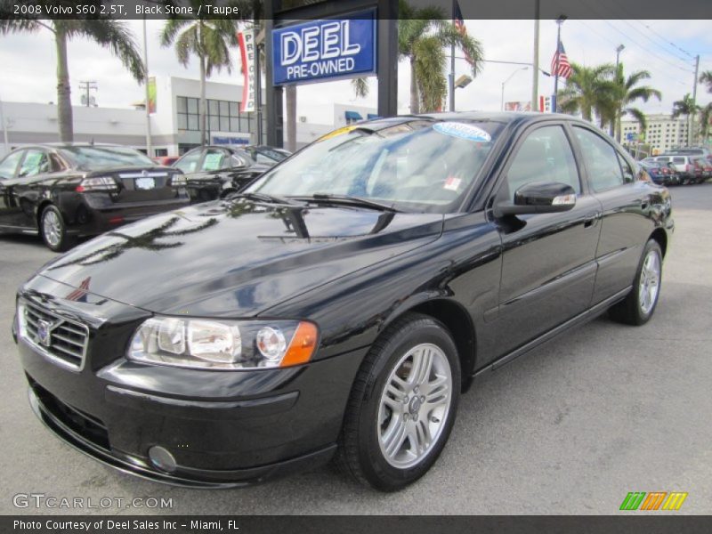 Black Stone / Taupe 2008 Volvo S60 2.5T