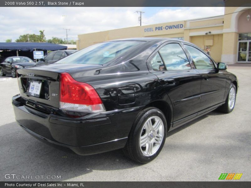 Black Stone / Taupe 2008 Volvo S60 2.5T