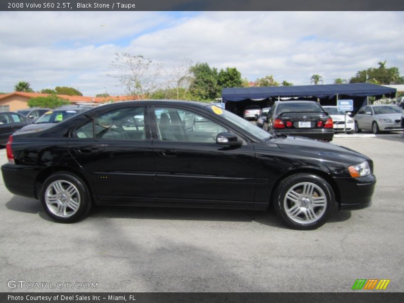 Black Stone / Taupe 2008 Volvo S60 2.5T