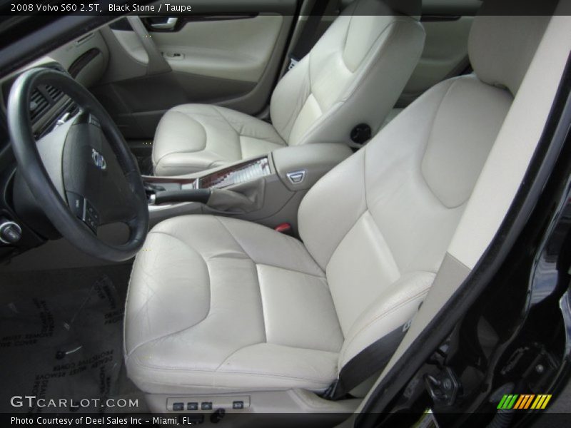 Black Stone / Taupe 2008 Volvo S60 2.5T