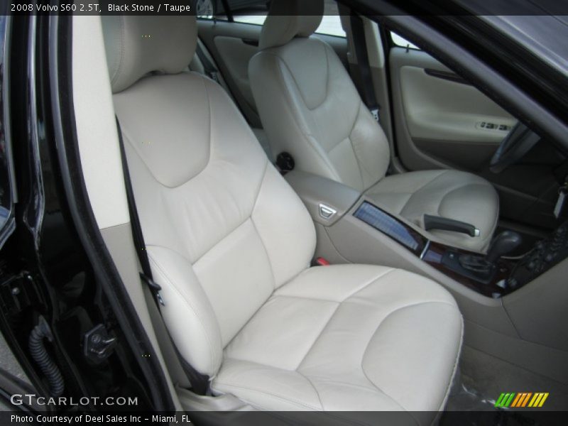 Black Stone / Taupe 2008 Volvo S60 2.5T