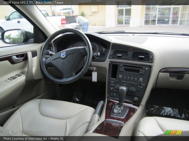 Black Stone / Taupe 2008 Volvo S60 2.5T
