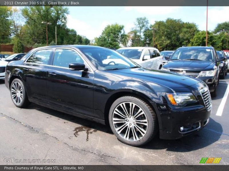 Gloss Black / Black 2013 Chrysler 300 S V8
