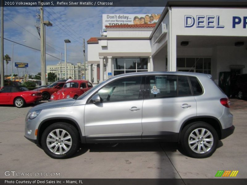 Reflex Silver Metallic / Charcoal 2010 Volkswagen Tiguan S