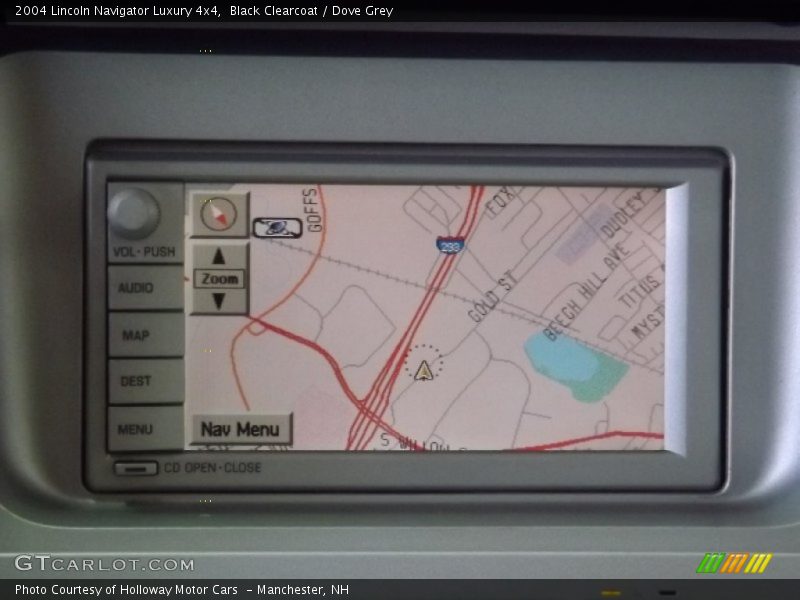 Navigation of 2004 Navigator Luxury 4x4