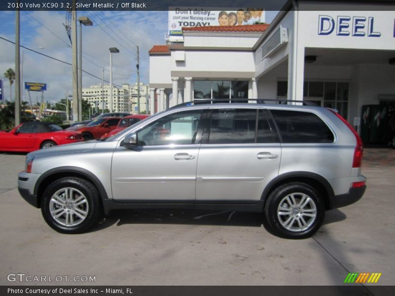 Silver Metallic / Off Black 2010 Volvo XC90 3.2