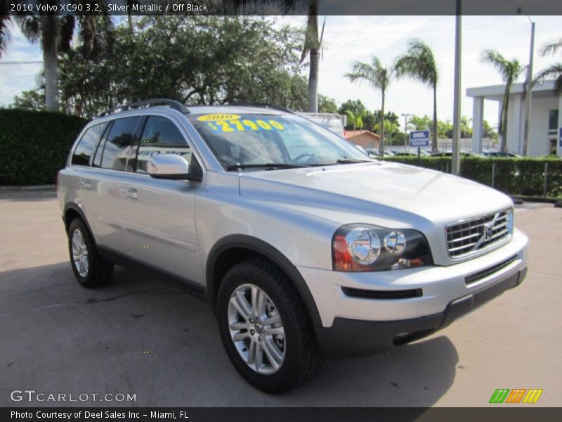 Silver Metallic / Off Black 2010 Volvo XC90 3.2