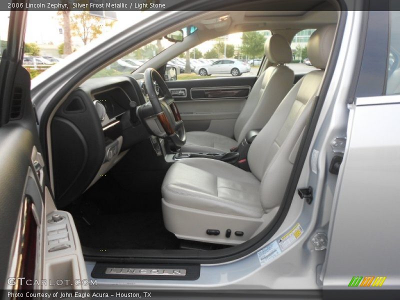 Front Seat of 2006 Zephyr 