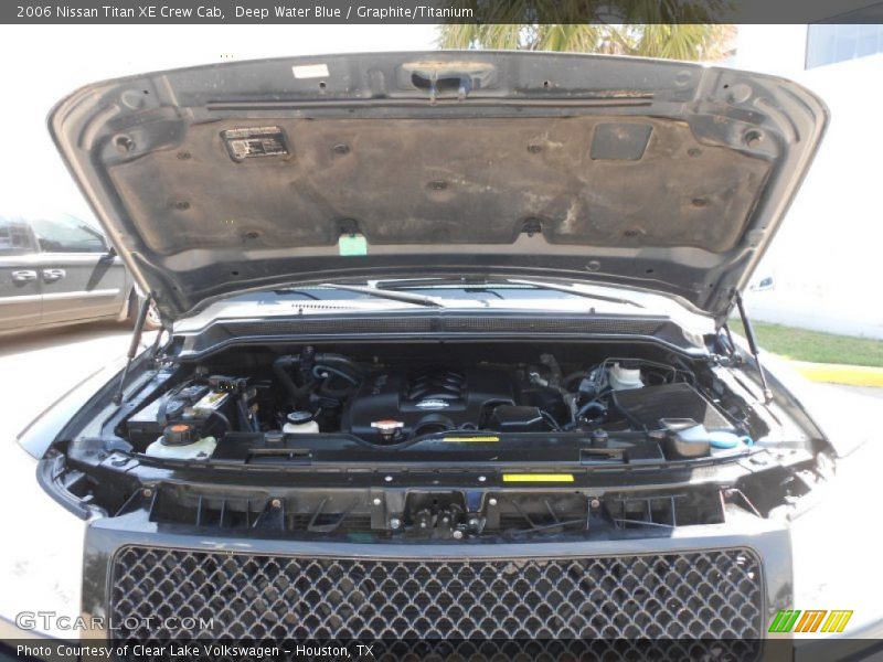 Deep Water Blue / Graphite/Titanium 2006 Nissan Titan XE Crew Cab