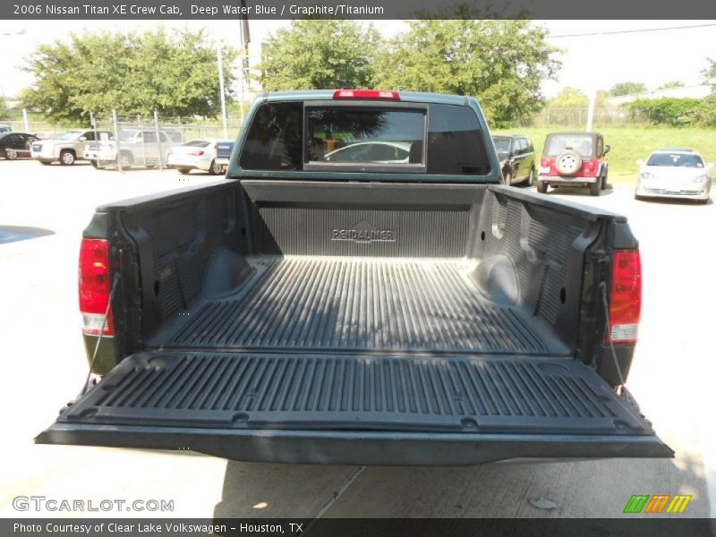 Deep Water Blue / Graphite/Titanium 2006 Nissan Titan XE Crew Cab