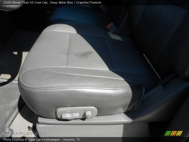 Deep Water Blue / Graphite/Titanium 2006 Nissan Titan XE Crew Cab