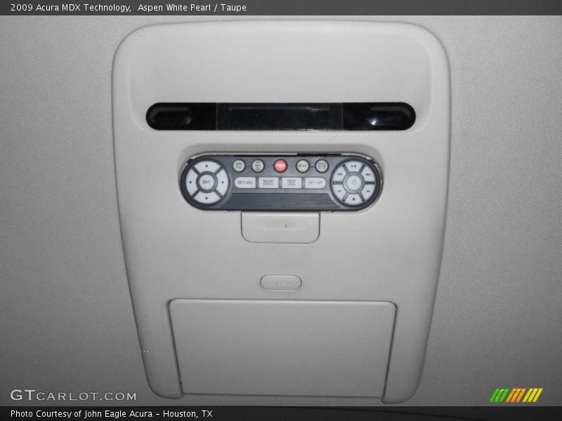Aspen White Pearl / Taupe 2009 Acura MDX Technology