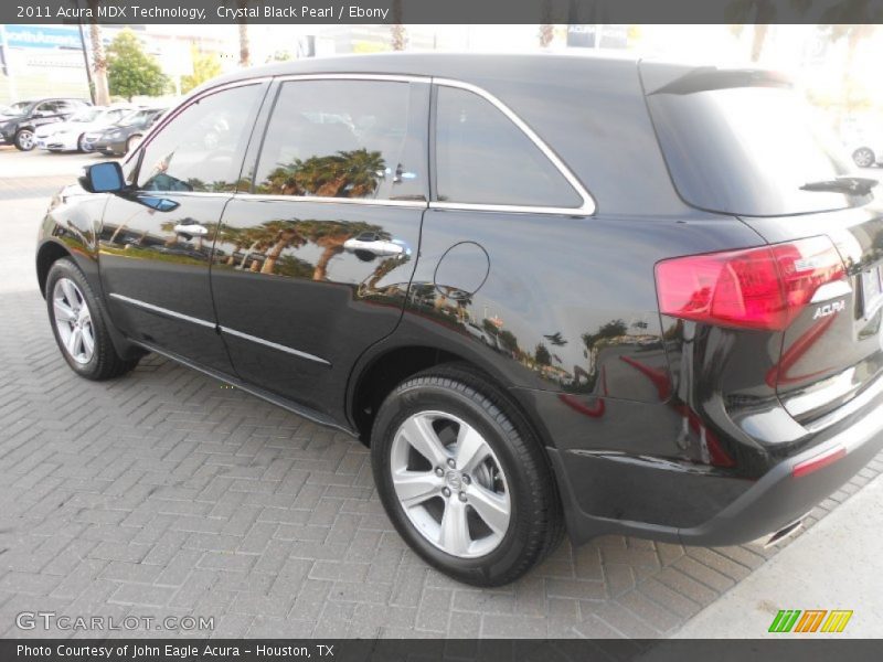 Crystal Black Pearl / Ebony 2011 Acura MDX Technology