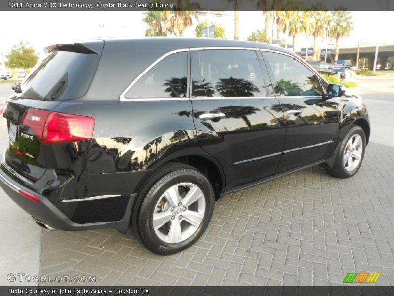 Crystal Black Pearl / Ebony 2011 Acura MDX Technology
