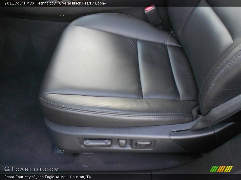 Crystal Black Pearl / Ebony 2011 Acura MDX Technology