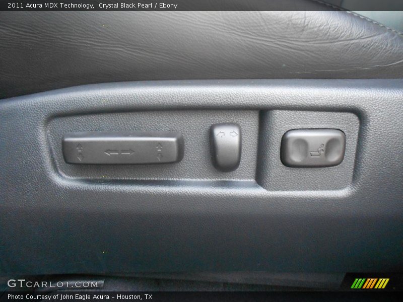 Crystal Black Pearl / Ebony 2011 Acura MDX Technology