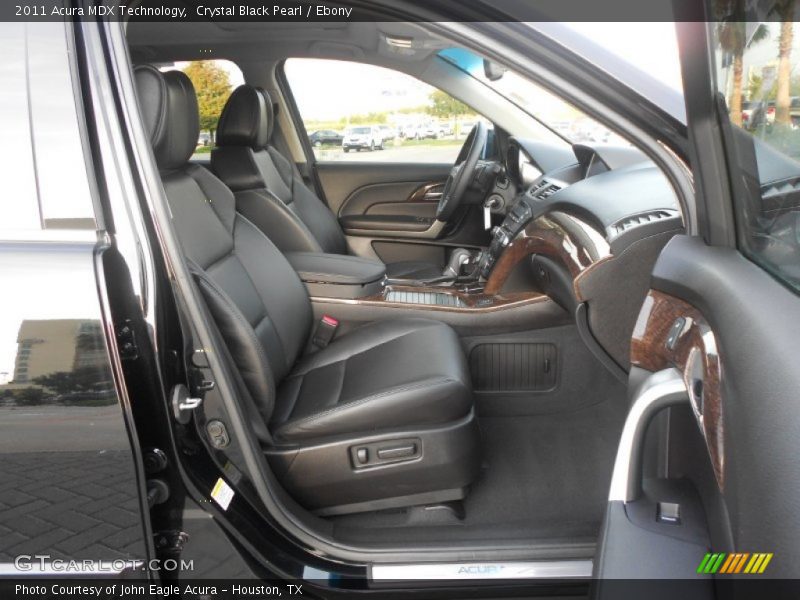 Crystal Black Pearl / Ebony 2011 Acura MDX Technology