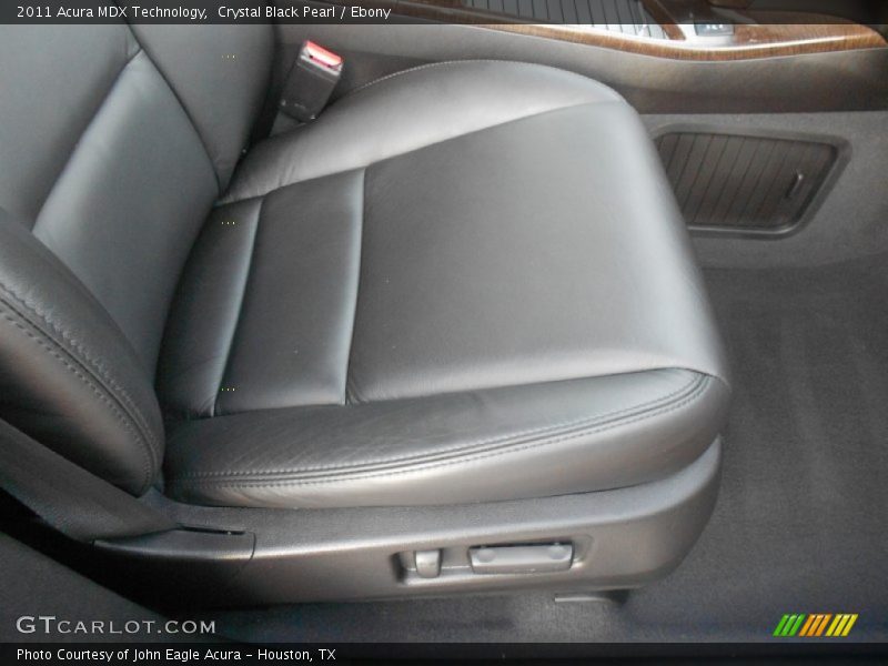 Crystal Black Pearl / Ebony 2011 Acura MDX Technology