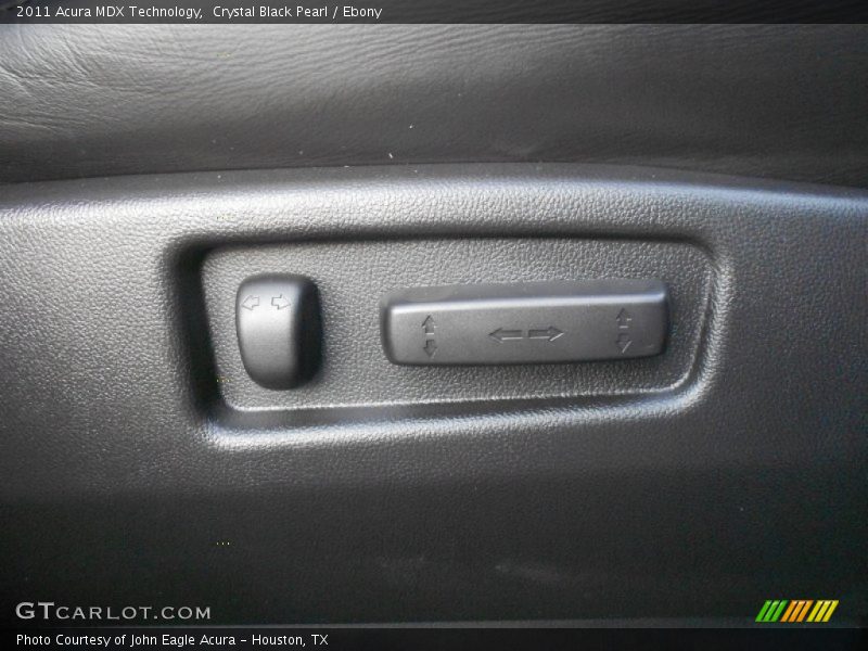 Crystal Black Pearl / Ebony 2011 Acura MDX Technology