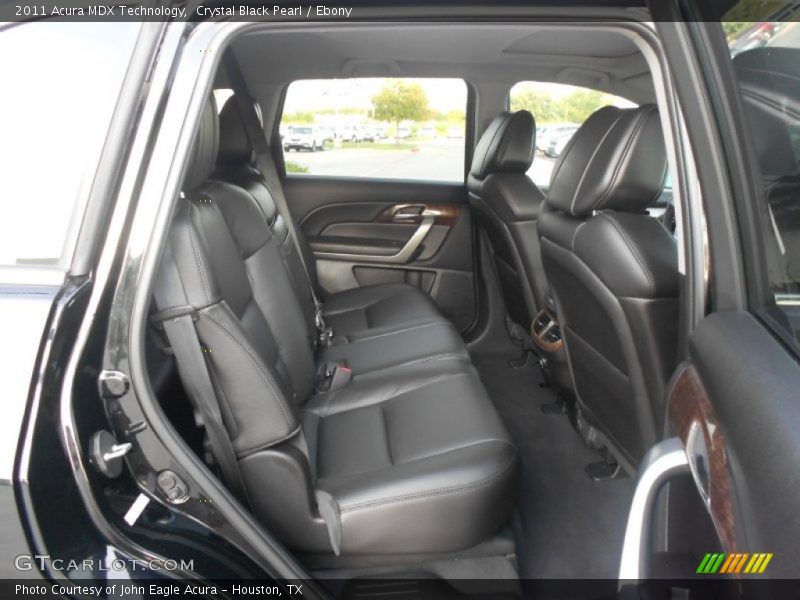Crystal Black Pearl / Ebony 2011 Acura MDX Technology