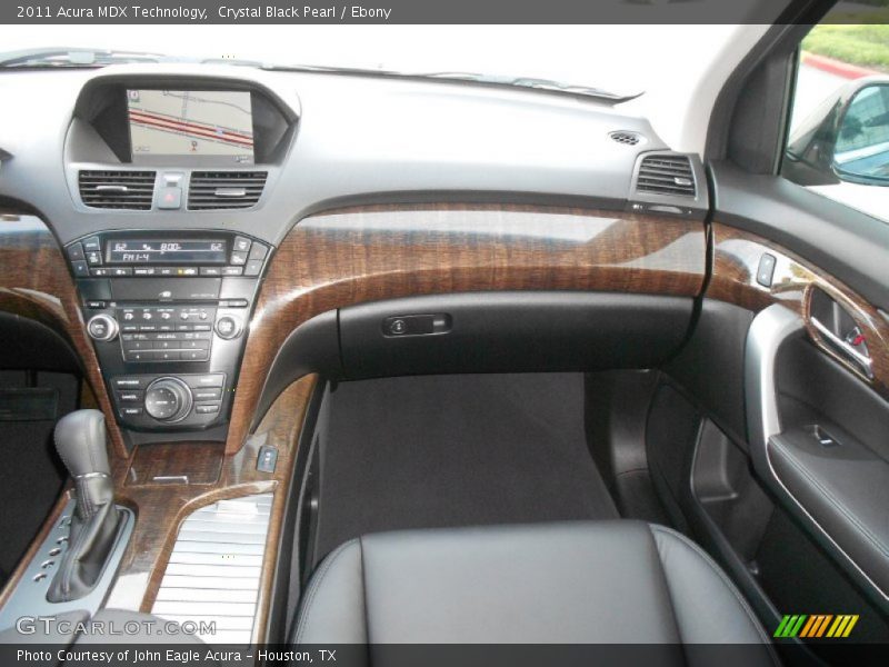 Crystal Black Pearl / Ebony 2011 Acura MDX Technology