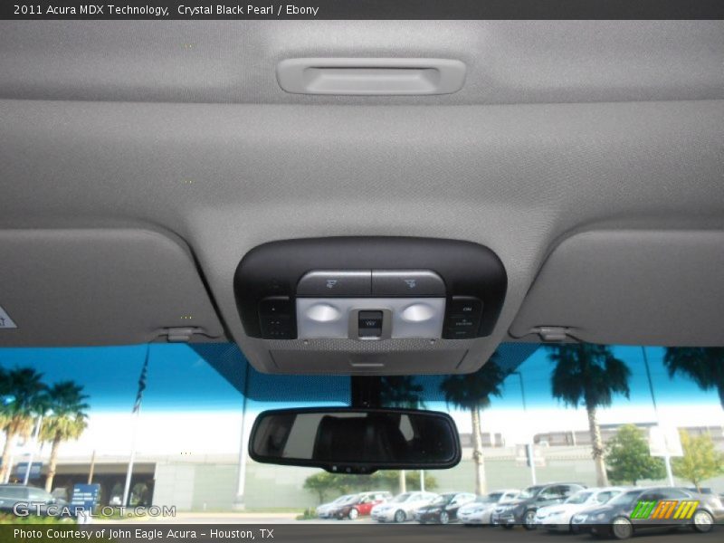 Crystal Black Pearl / Ebony 2011 Acura MDX Technology