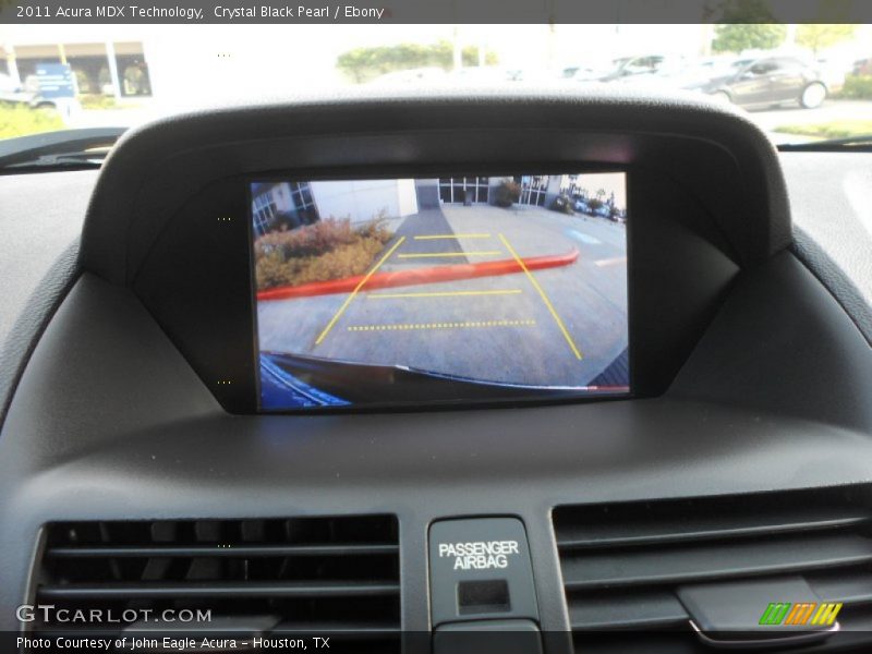 Crystal Black Pearl / Ebony 2011 Acura MDX Technology
