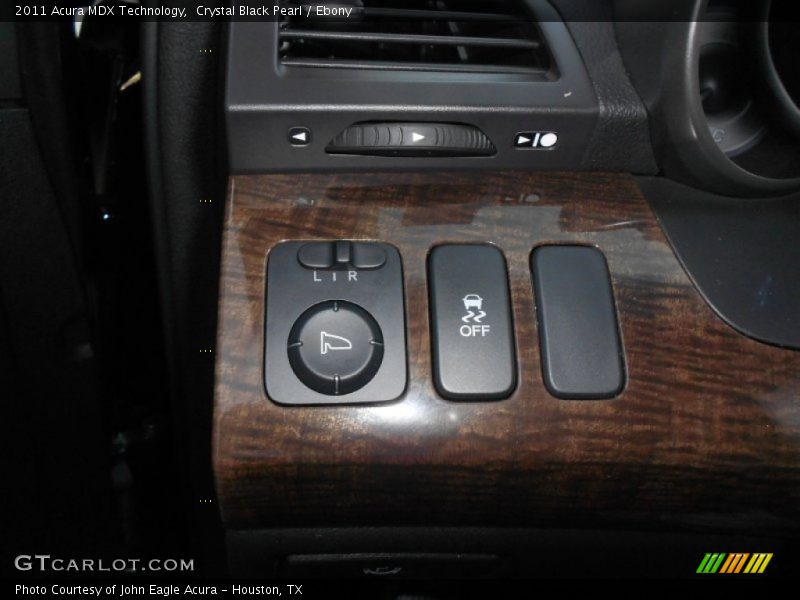 Crystal Black Pearl / Ebony 2011 Acura MDX Technology