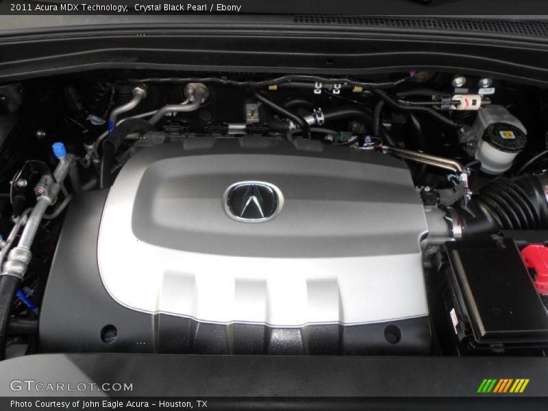 Crystal Black Pearl / Ebony 2011 Acura MDX Technology
