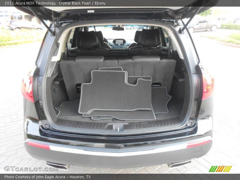 Crystal Black Pearl / Ebony 2011 Acura MDX Technology