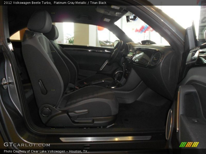 Platinum Gray Metallic / Titan Black 2012 Volkswagen Beetle Turbo