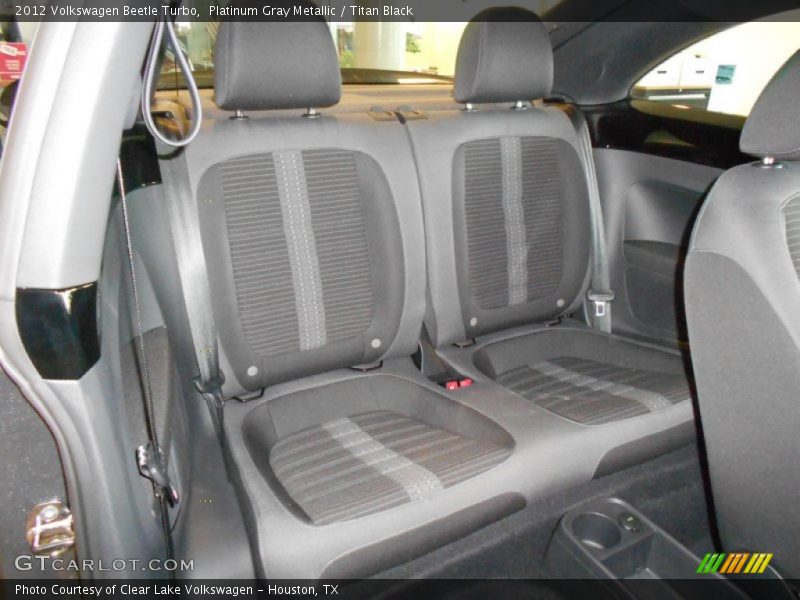 Platinum Gray Metallic / Titan Black 2012 Volkswagen Beetle Turbo
