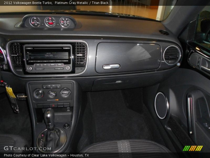 Platinum Gray Metallic / Titan Black 2012 Volkswagen Beetle Turbo