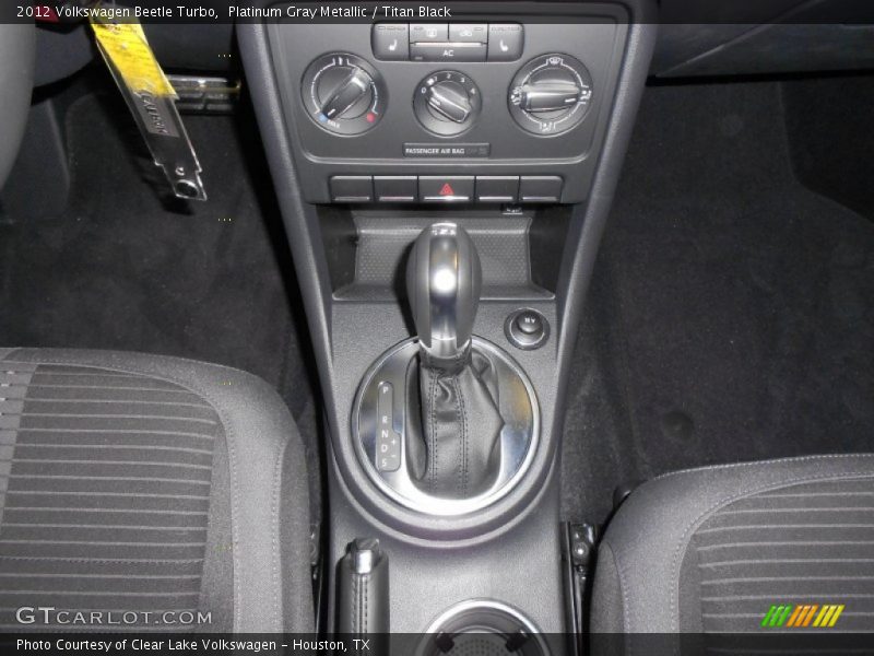 Platinum Gray Metallic / Titan Black 2012 Volkswagen Beetle Turbo