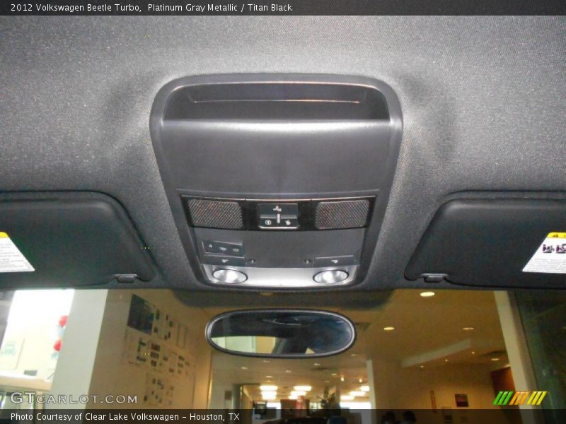 Platinum Gray Metallic / Titan Black 2012 Volkswagen Beetle Turbo