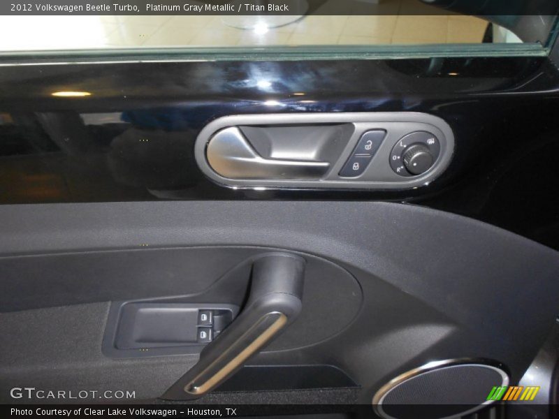 Platinum Gray Metallic / Titan Black 2012 Volkswagen Beetle Turbo