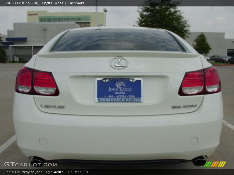 Crystal White / Cashmere 2006 Lexus GS 300